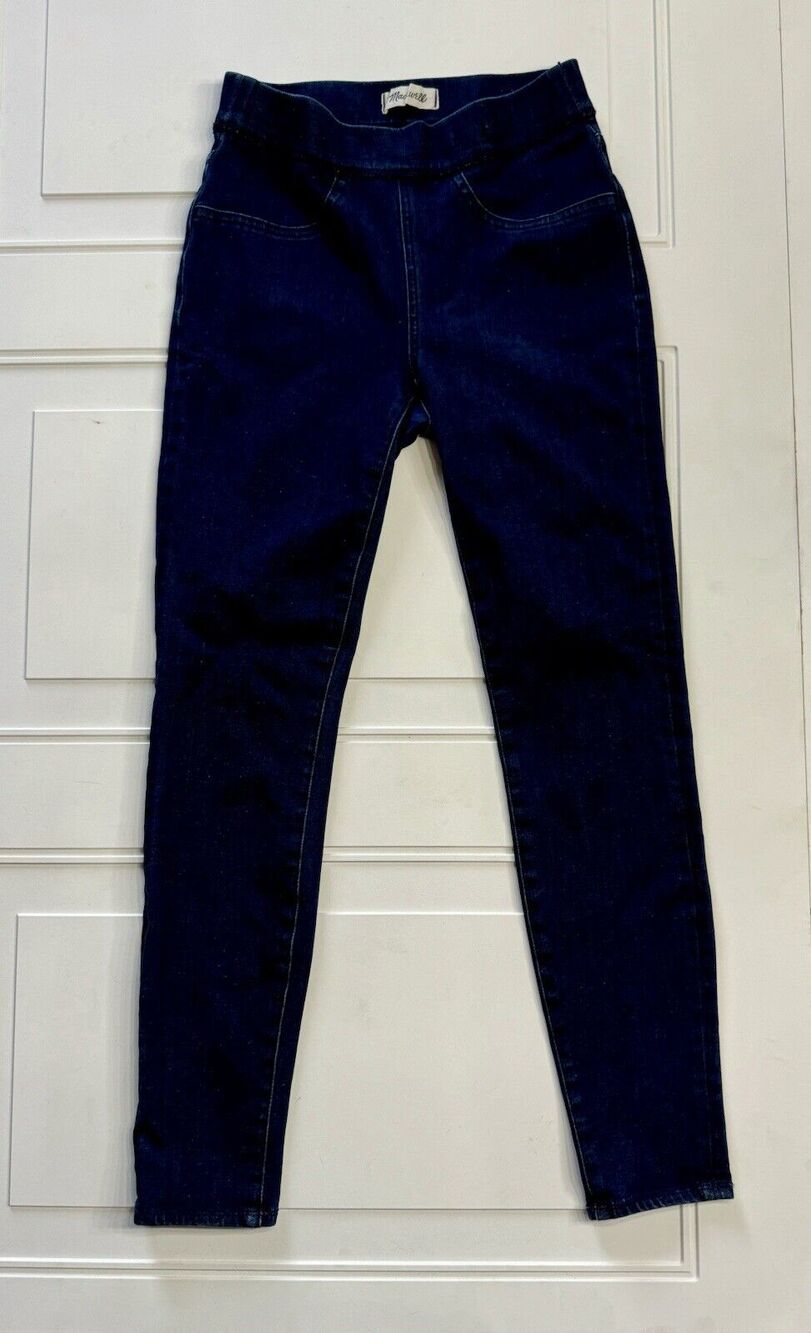 Madewell Womens Sz 26 Blue The Anywhere Jean Skinny Pull On Jeans Jeggings